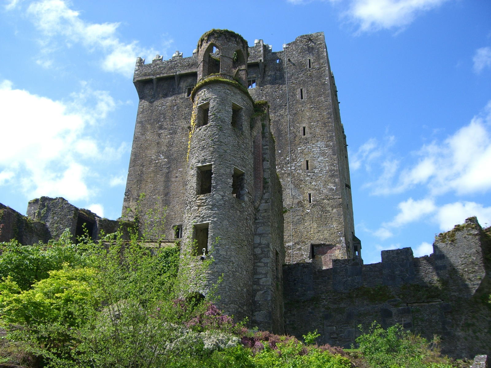 Blarney Castle parapet