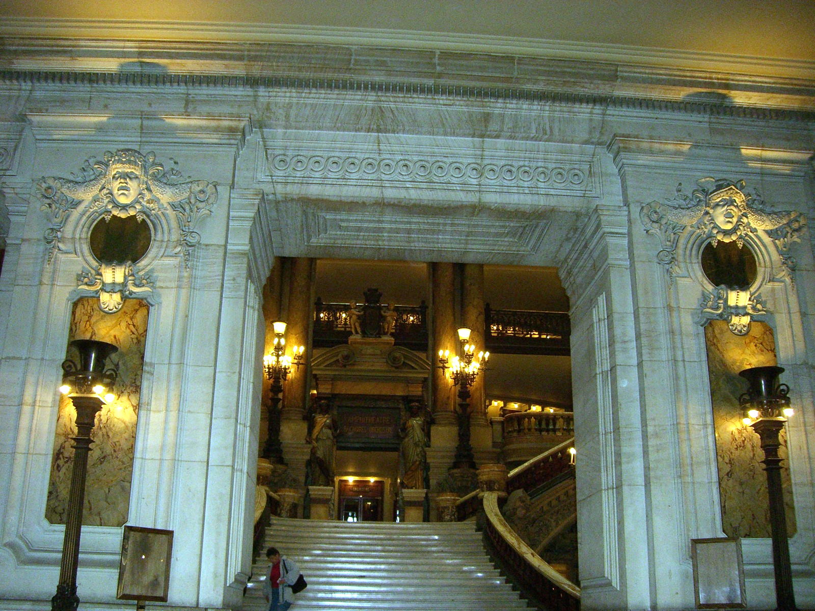 Opera grand staircase